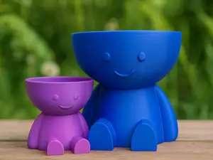 Happy Face Planter Vase