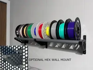 Spool Shelf for 3/4" PVC - HSW plug compatible