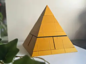 Pyramid Storage Desk Organizer Jewelry