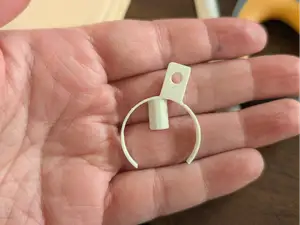 Mute for recorder with hole
