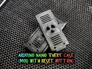 Arduino Nano Every Case with reset button