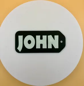 John, Name tag (AMS and NON AMS version)