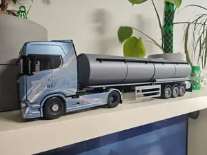 1:24 40ft. Tanker Trailer for Trucks - no AMS