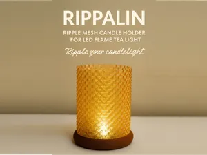 Rippalin –Candle Holder for LED Flame Tea Light