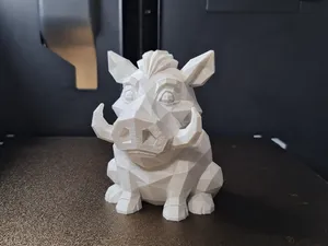 Low Polly Pumbaa