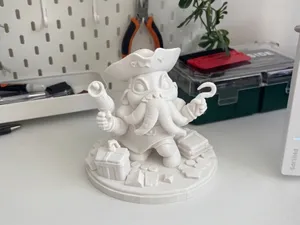 Octopus Pirate Captain | Davy Jones Figurine