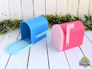 Mailbox with Flag