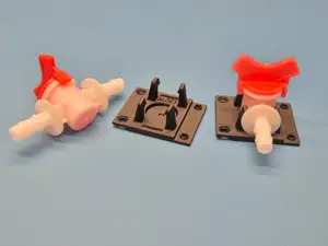Mounting bracket for small plastic valve