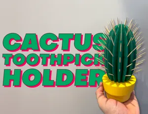 Cactus Toothpick Holder