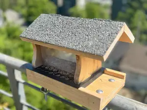 3 Eichen Vogelfutterhaus Rabenschutz