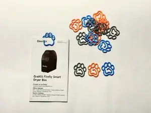 Puppy Paw Print Paper Clip