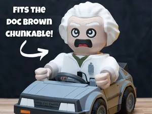 BTTF DeLorean Kit (No Supports, No AMS, No Glue)
