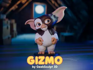 Gremlins Gizmo Collectible Fan Art Figurine