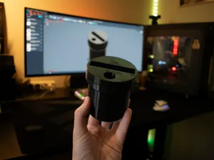 TEREA HOLDER AND ASHTRAY FOR CAR CUP HOLDER