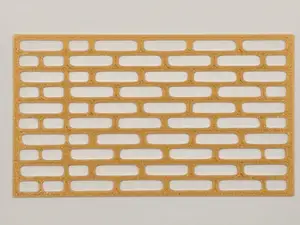 Laying Brick Stencil Template Craft Pattern
