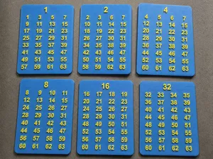 TRUCOS DE MAGIA - ADIVINA UN NÚMERO DEL 1 AL 63