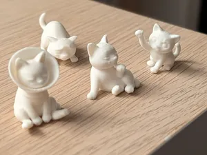 Süße katzen Gruppe