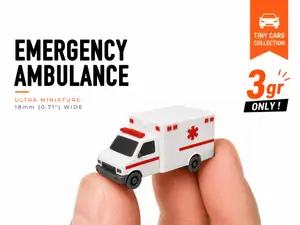 Tiny Emergency Ambulance - Mini Cars Series