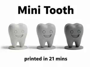 Mini Tooth – Whimsical Dental Figure