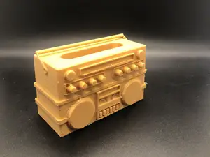 Boombox Form Business Card Holder
