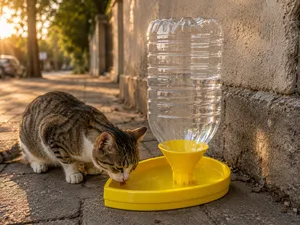 5L Bottle Pet Water Dispenser Auto Gravity Refill
