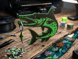 Keychain Barracuda
