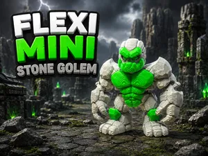 Flexi Mini Stone Golem