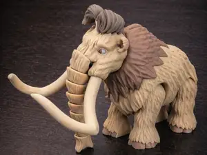 Articulated Shaggy Mammoth