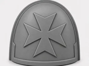 Obsidian Templars Shoulder Pads – Set of 10