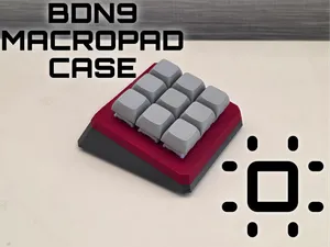 BDN9 Rev. 3 Macropad Keyboard Case