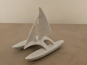 Catamaran sculpture