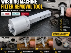 PUMP BUSTER 3000! Washing Machine Filter Tool