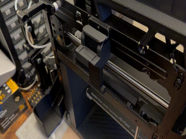 Collapsing Spool Arm