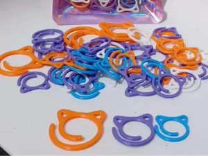 Stitch Markers Cat three sizes 22MM 27MM 32MM