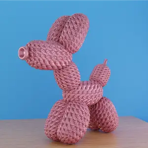 Crochet Effect Balloon Dog