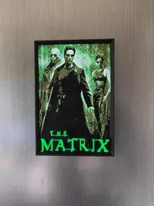 The Matrix movie poster fridge magnet