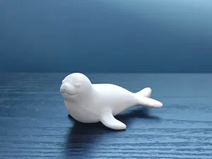 Cute Baby Seal Figurine