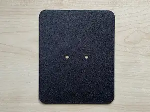 Trägerplatte für Rollerkennzeichen (Aufkleber)
