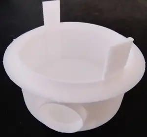 80mm round junction box cover with tube connection