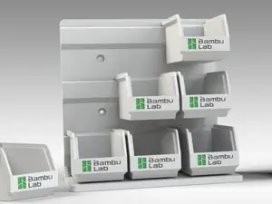 Mini Bin Box Organizer Hanging System