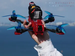 GEPRC MARK5 KOLINFPV "RED ALERT" DJIO3 BODYKIT