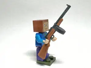 L.E.G.O. 武器 波波沙冲锋枪 PPSh41 Submachine Gun