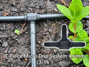 T-Piece micro drip 4,6mm (3/16")