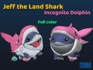 Marvel Rivals: Jeff the Landshark [Dolphin outfit]