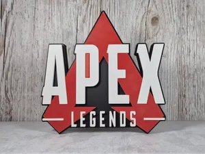Apex Legends Desk Sign – Iconic Apex Logo
