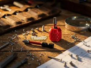 Mini Screwdriver Handle for 1/4" Hex Bits