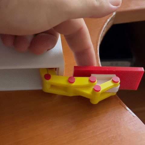 180° opening angle hinge, ejector hinge