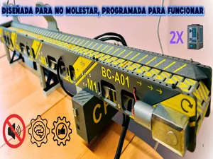 BC-A01 Cinta transportadora de purgas silenciosa