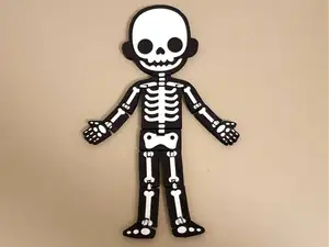 Dancing flexy skeleton