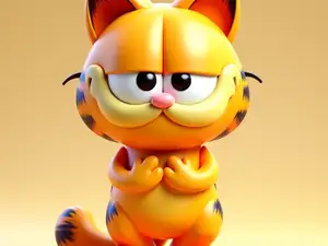 Garfield Chibi